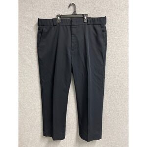 Elbeco Classic Textrop Dress Pants Men 46R Black Straight Career Formal Business